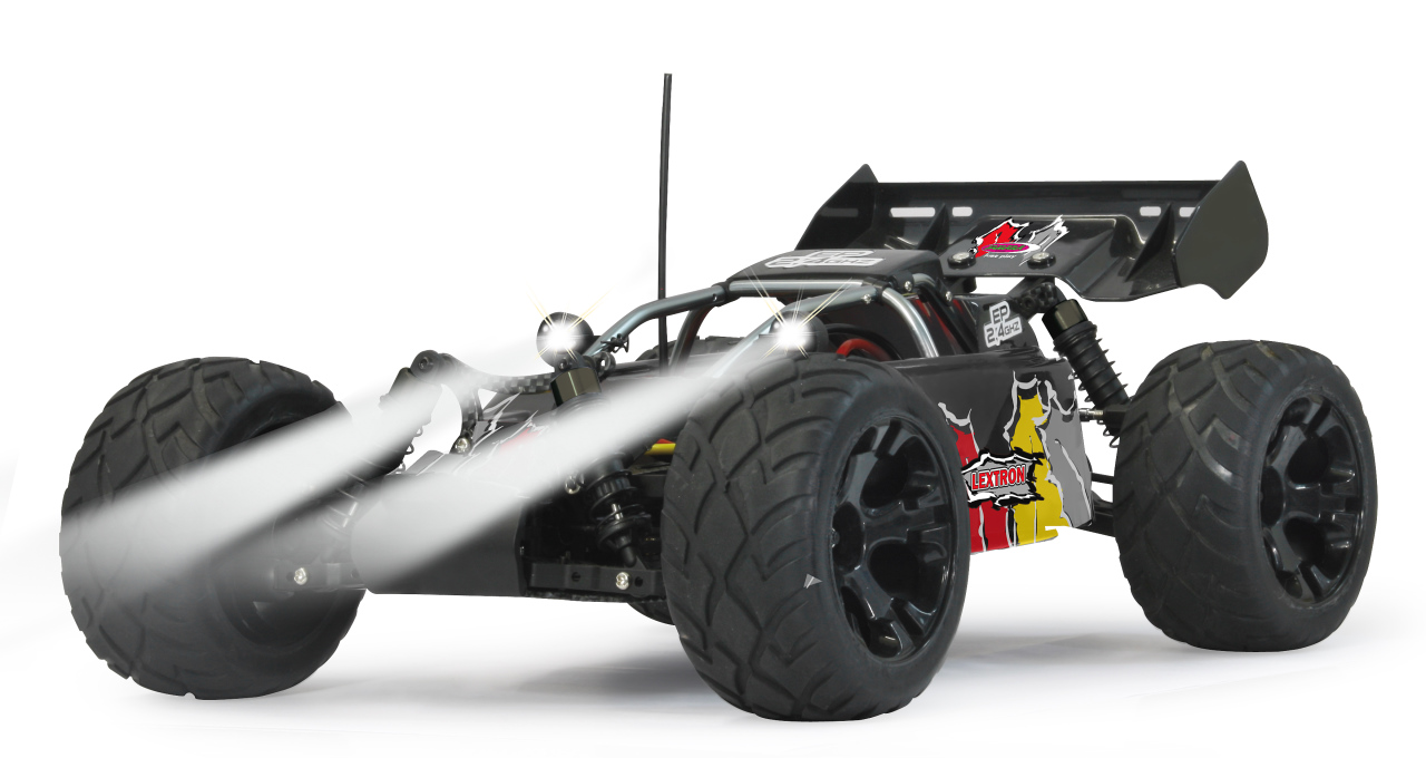 Jamara e.K. JAMARA-053110-Lextron Desertbuggy 4WD 1:10 NiMh 2,4GHz mit LED