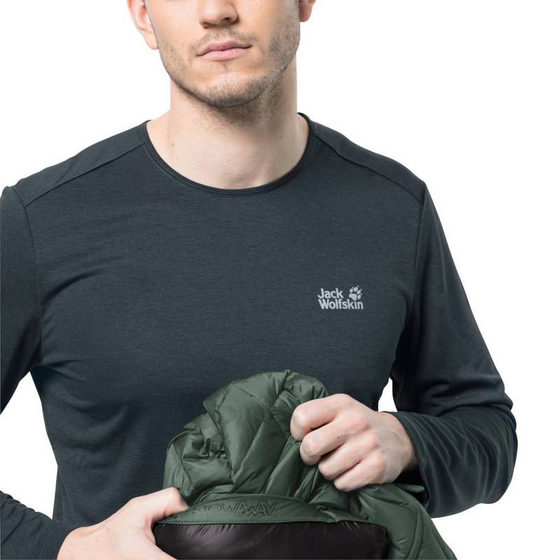 Jack Wolfskin PASSAMANI DOWN HOODY M Daunenjacke Herren