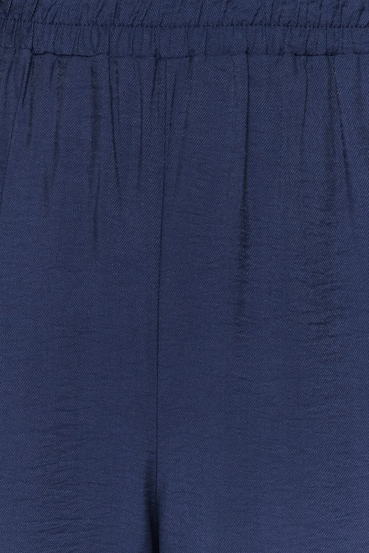 Trendyol Modest  Marineblaues, gewebtes Set aus Hemd und Hose in Leinenoptik TCTSS23US00079