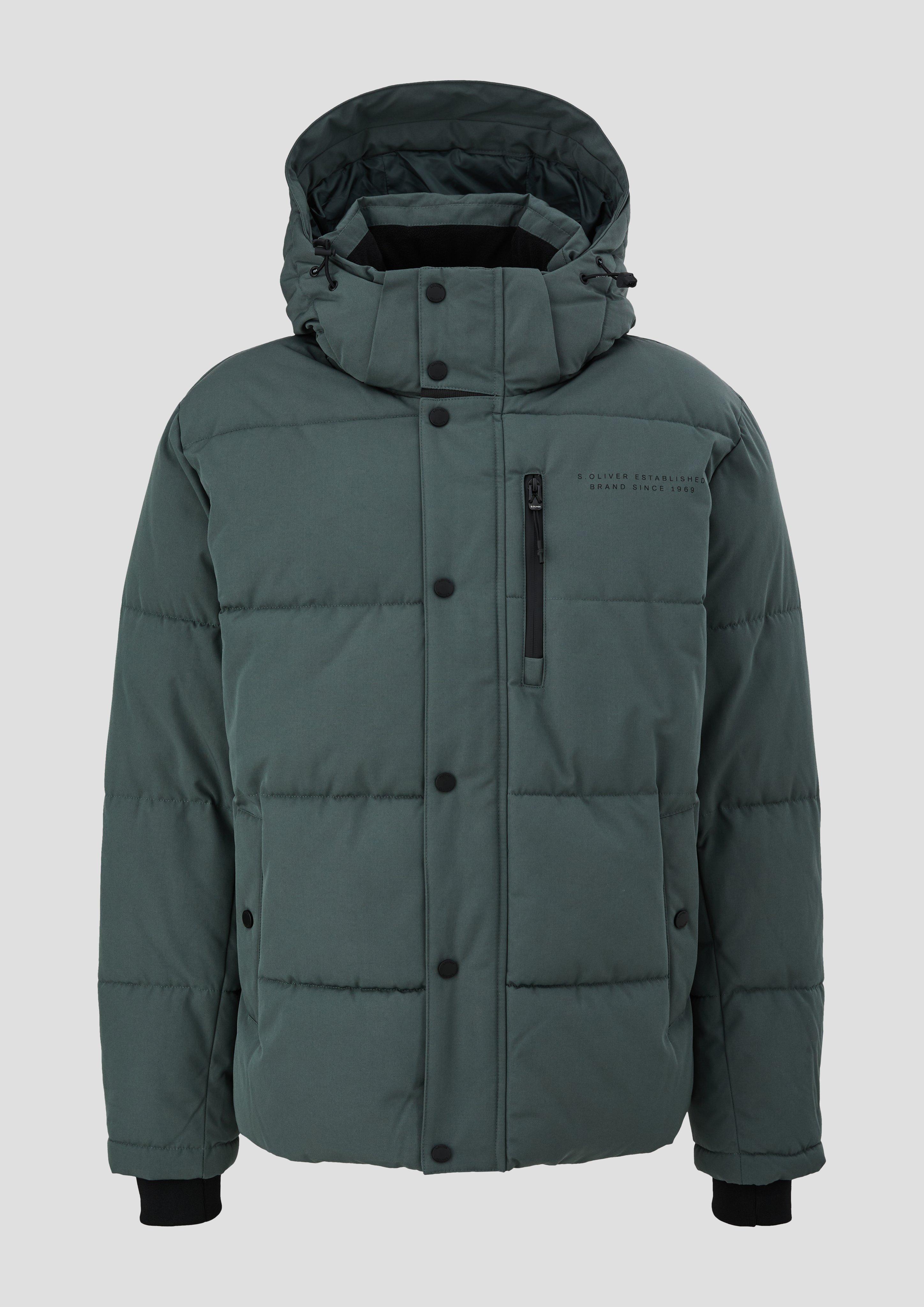 Steppjacke mit Schriftprint  2132004-7909