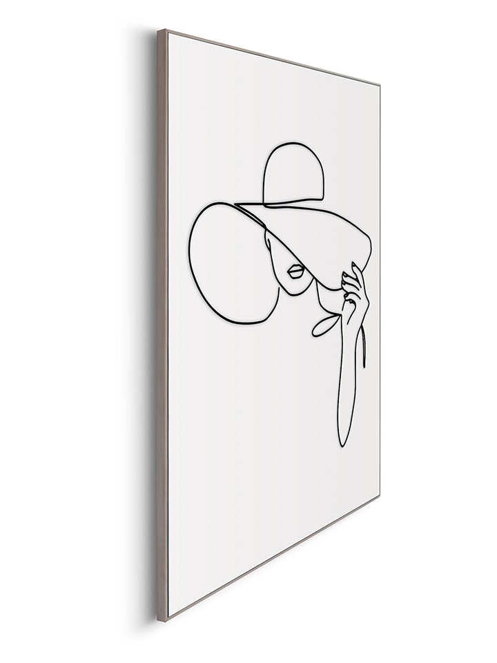 Orangewallz Gerahmter Kunstdruck 