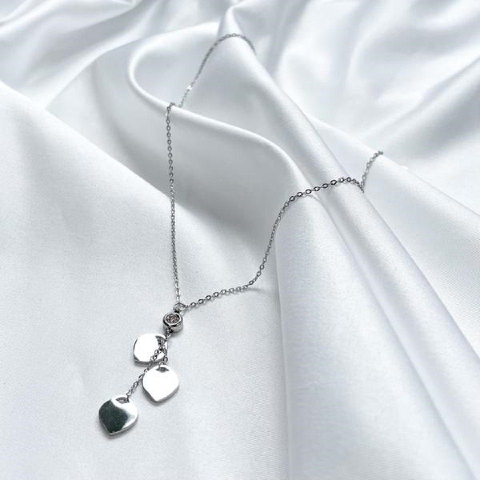 ENGELSINN Edelstahlkette Schmuck Lidora Silber inkl. Geschenkbox (1-tlg)
