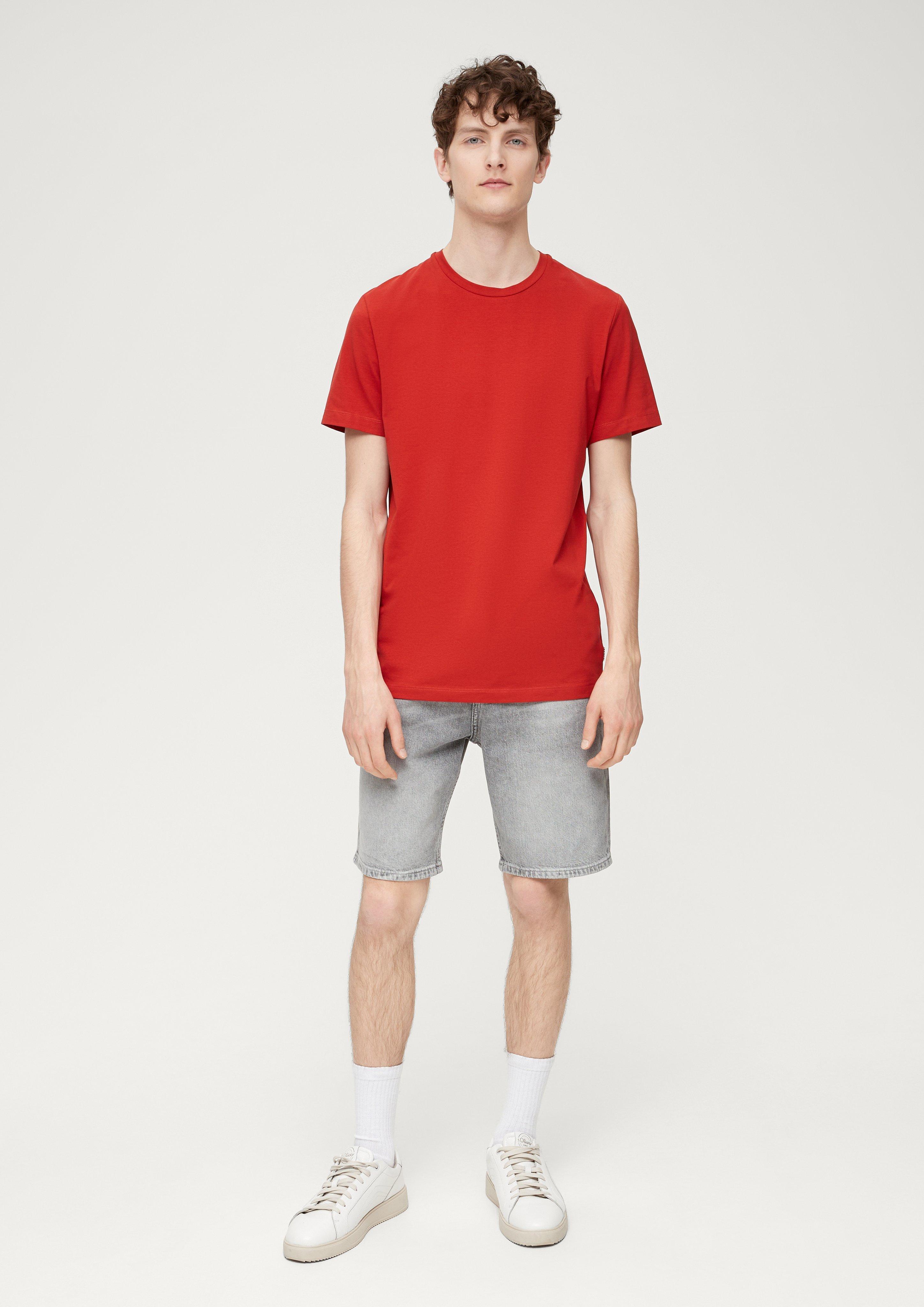 T-Shirt aus Baumwollstretch  2131542-3055