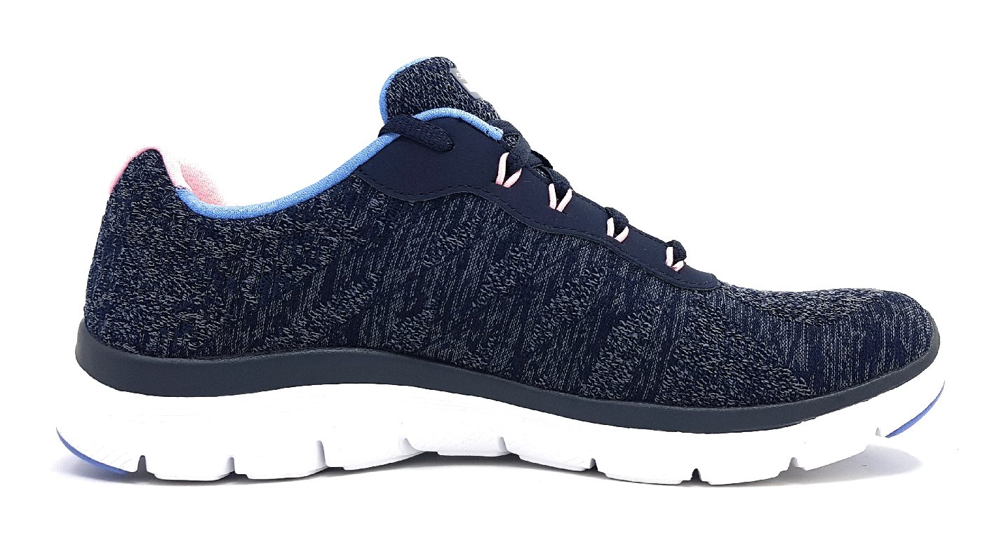 Skechers Flex Appeal 149570 Blau NVMT Blau