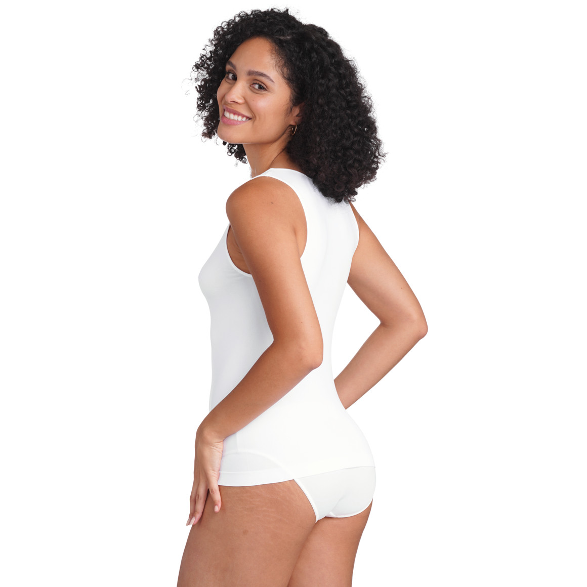 Damen Seamless-Unterhemd aus Mikrofaser