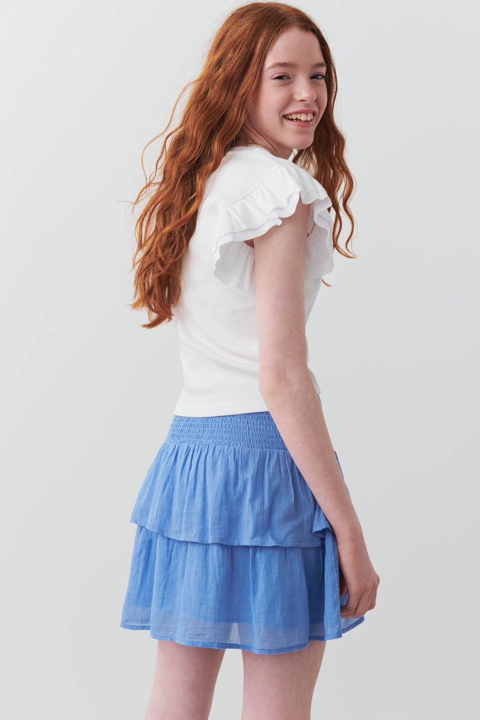 Y frill skirt