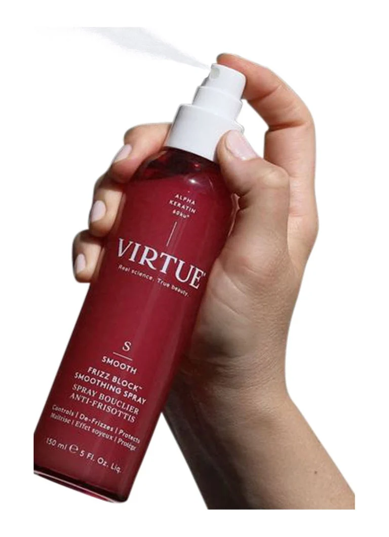 Virtue Frizz Block Smoothing Spray - pörröisyyttä ehkäisevä hiuslakka