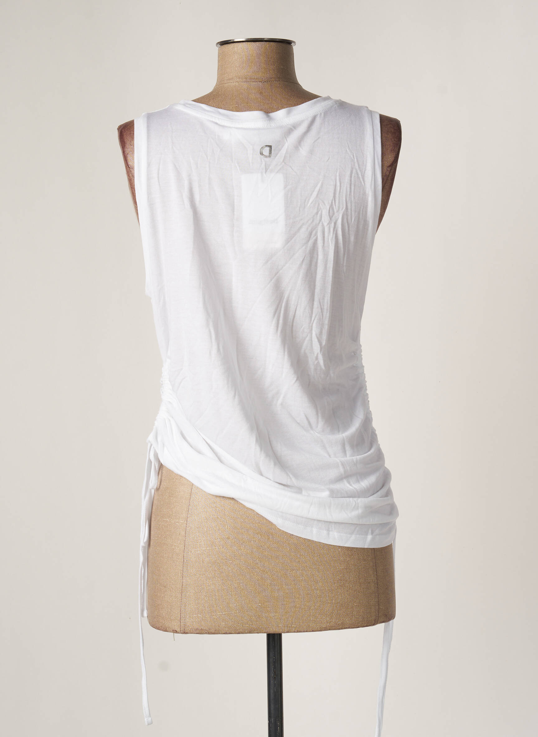 Desigual Tuniquesansmanche Femme couleur blanc