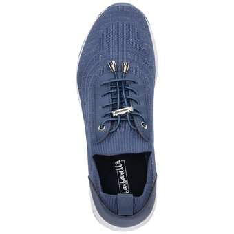 Barbarella Slip On Sneaker in blau