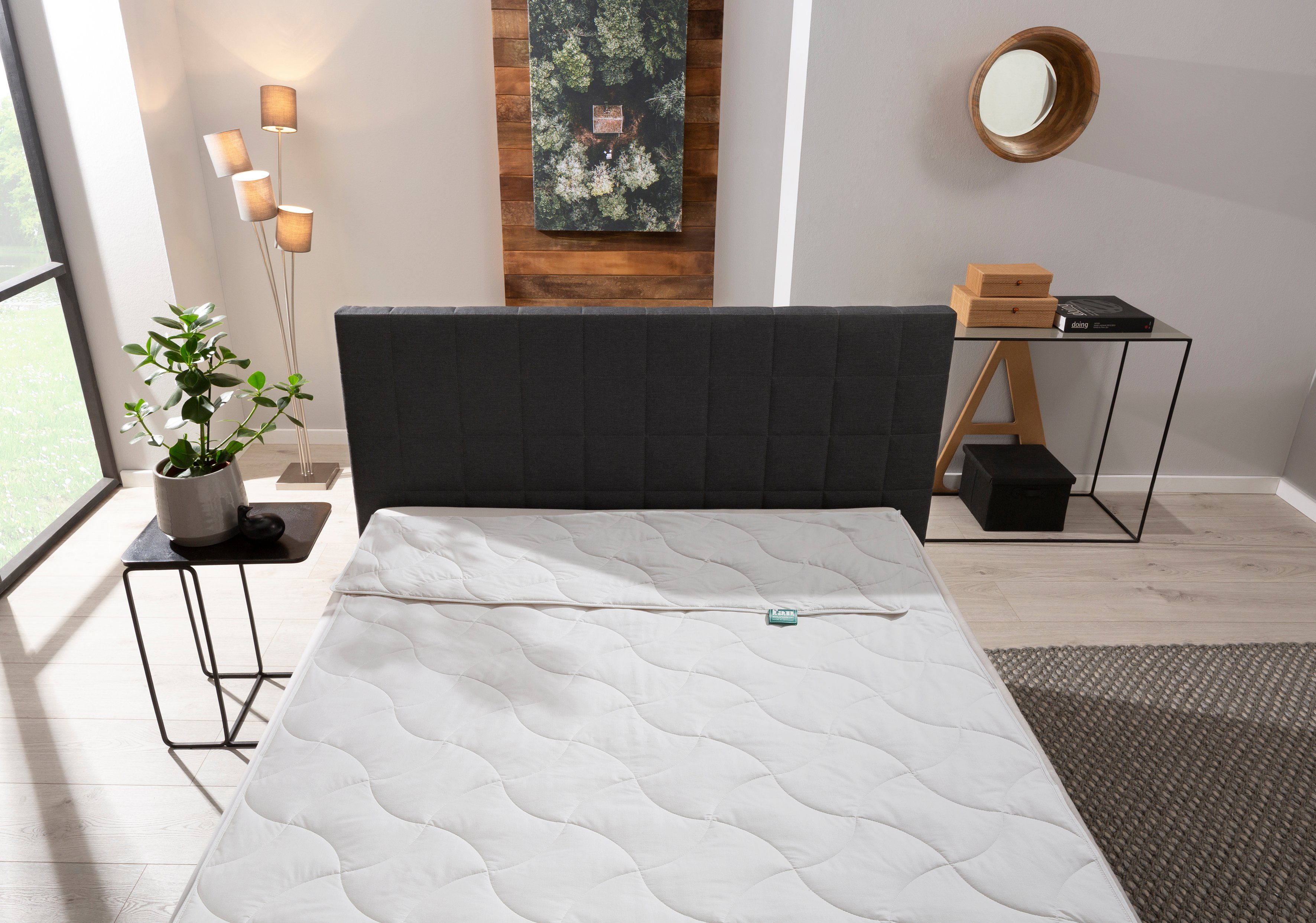 Naturhaarbettdecke, Baby Alpaka, f.a.n. Schlafkomfort, Füllung: 97% Alpaka, Bezug: Bio-Baumwolle, Bettdecke in 135x200 und weiteren Größen erhältlich