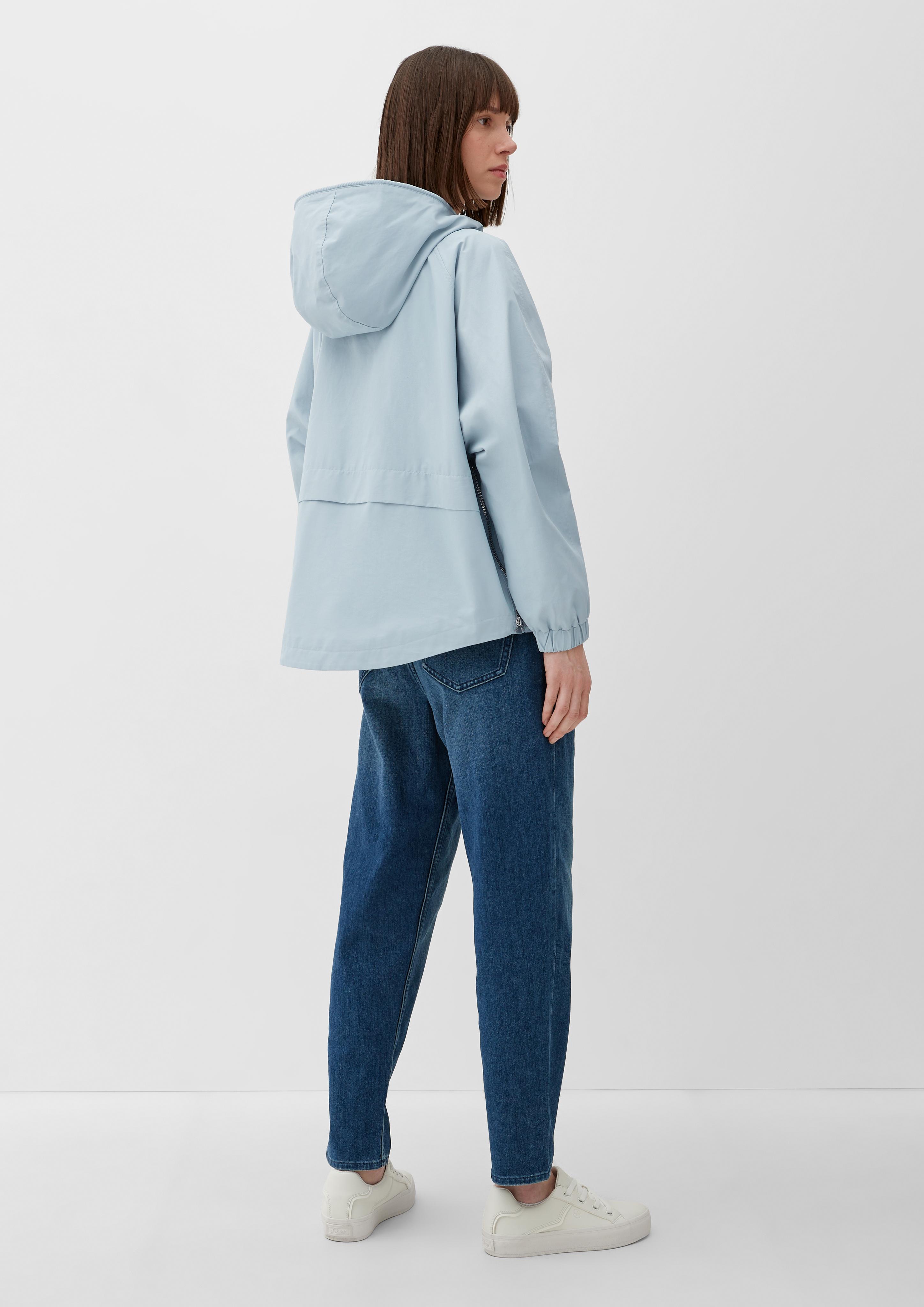 Kapuzenjacke aus Baumwollmix  2129005-5081