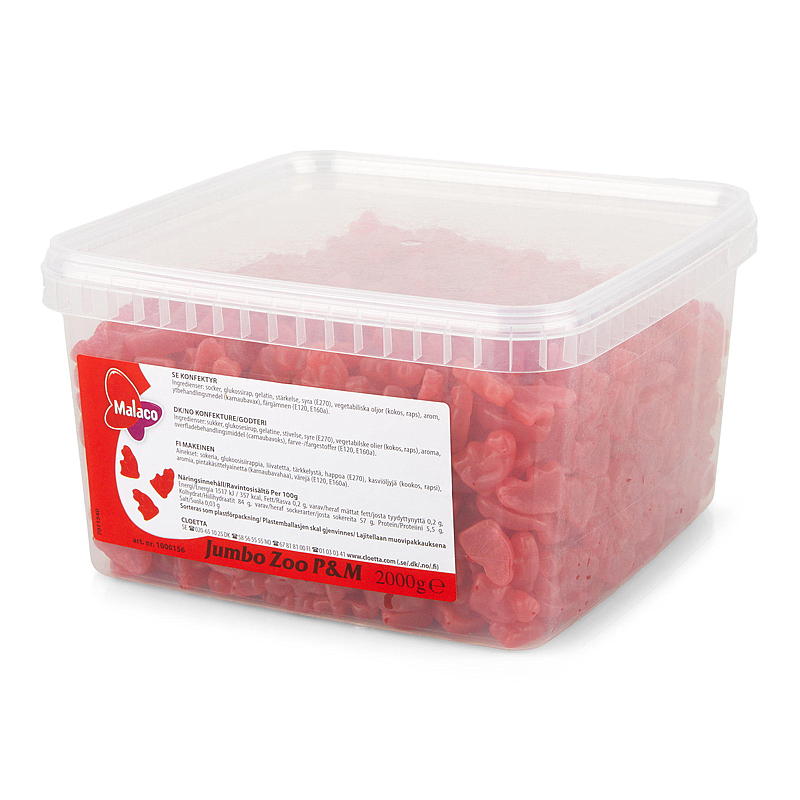 Cloetta Zoo løsvekt 2 kg