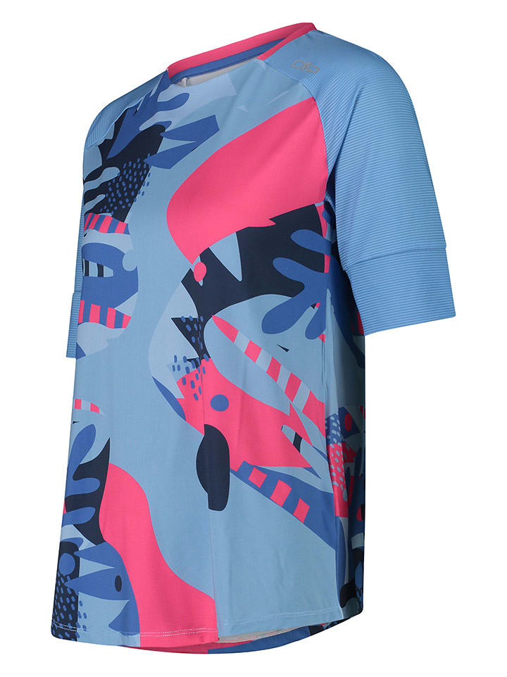 CMP Funktionsshirt in Pink/ Blau günstig kaufen