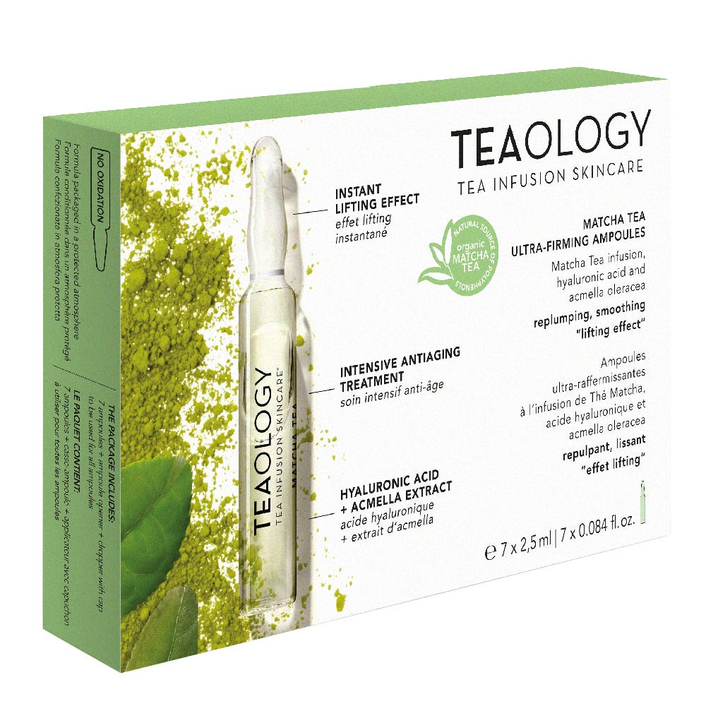 Teaology Matcha Tea Ultra Firming Ampoules 7 x 2,5 ml