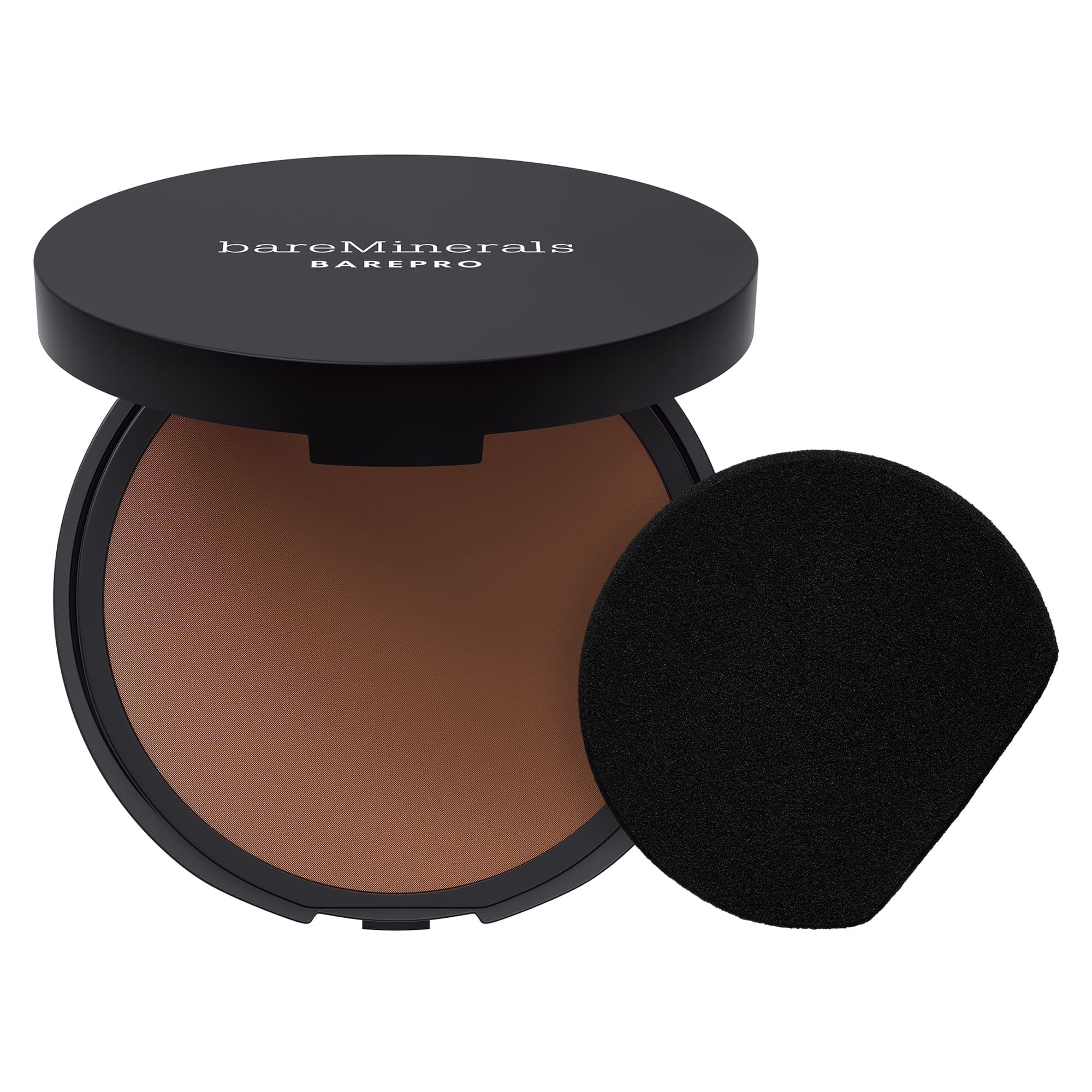 Base de maquillaje en polvo perfeccionadora de la piel BAREPRO 24HR - Base de maquillaje compacta, base de maquillaje en polvo