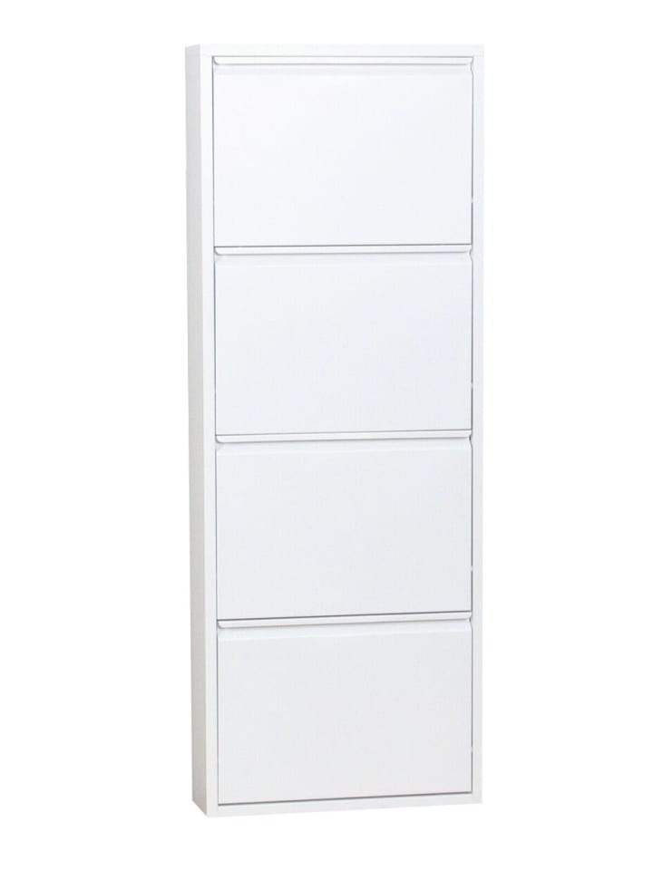 ebuy24 Schuhschrank Pisa Weiß 50 x 16 cm günstig kaufen onesize