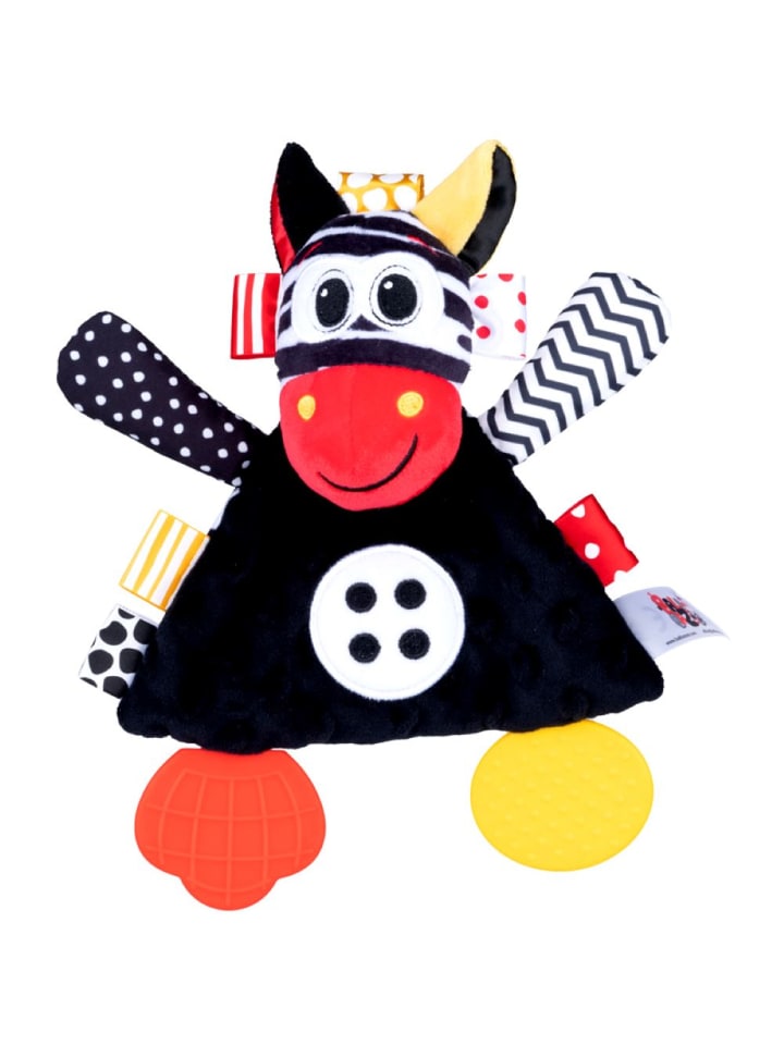 Bali Bazoo Baby-Stoffspielzeug Beißring in schwarz günstig kaufen onesize