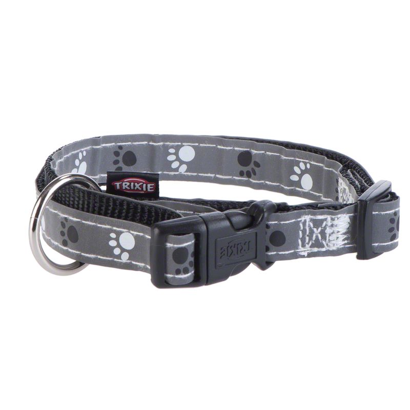Trixie Halsband Pfoten Silver Reflect zu TOP-Preisen | bitiba %