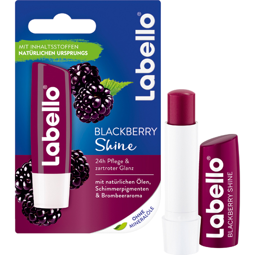 LABELLO Lippenbalsam Blackberry Shine  4.8 g  Stifte