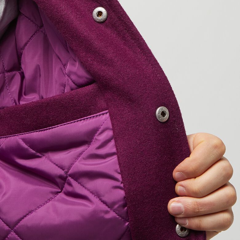 Pleasures x N.E.R.D. Varsity Jacket purple