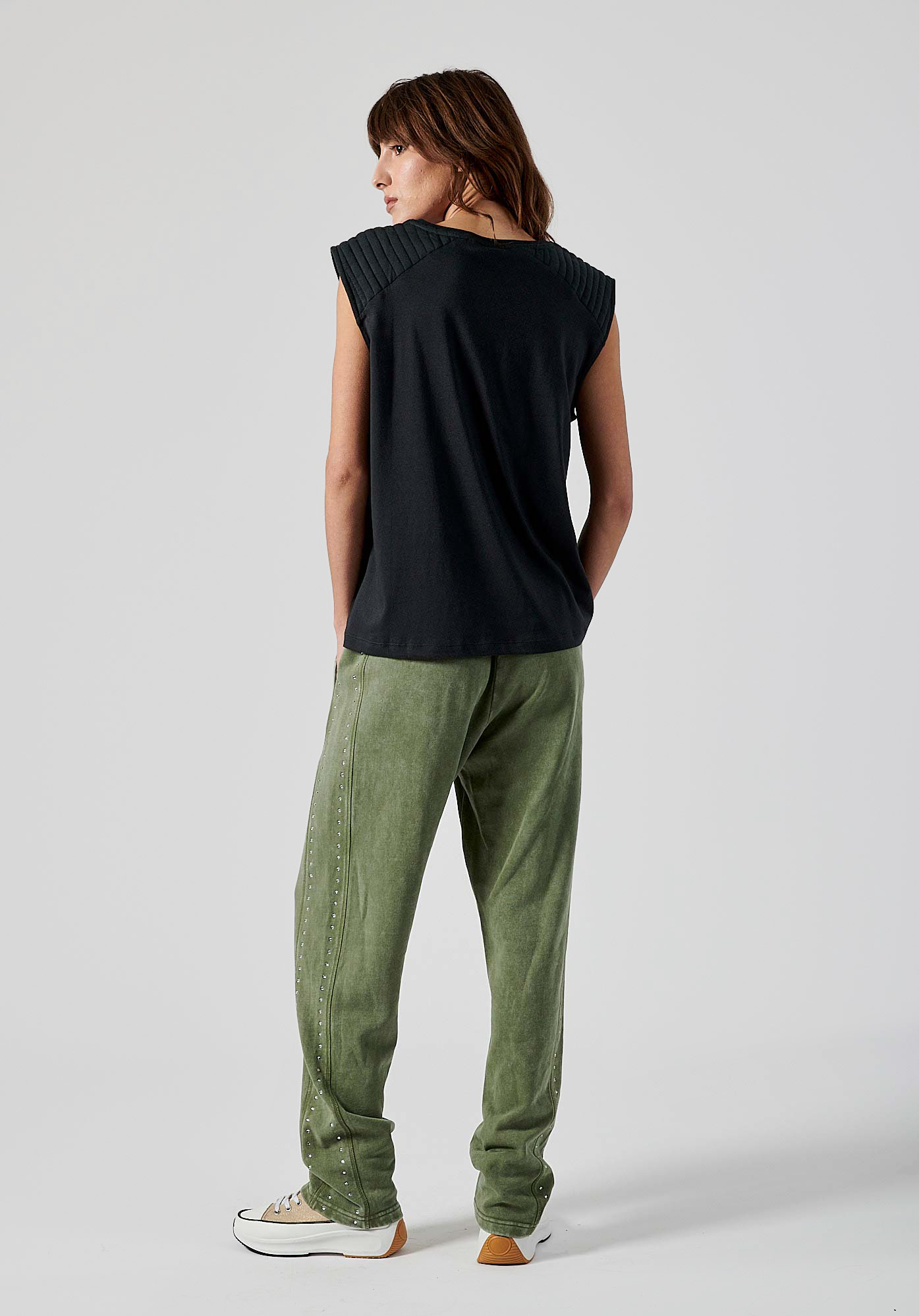 FLIP   Débardeur noir imprimé femme