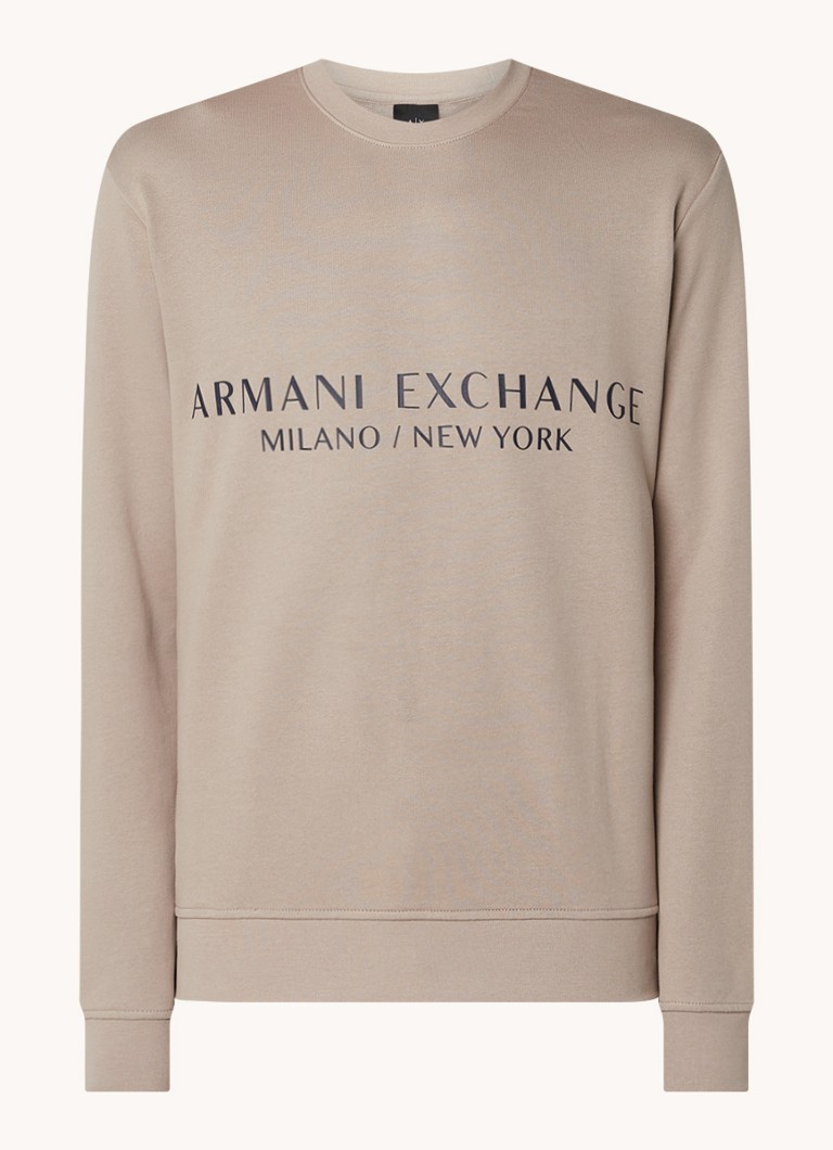 Maglione Armani Exchange con logo stampato