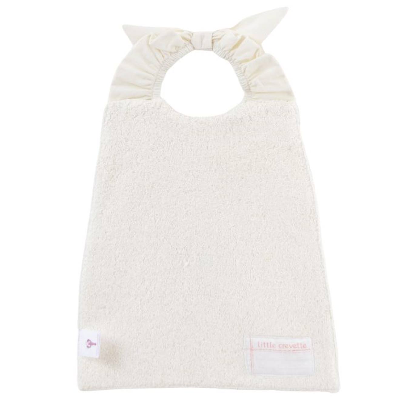 Bavoir élastiqué en coton bio* Ourson
