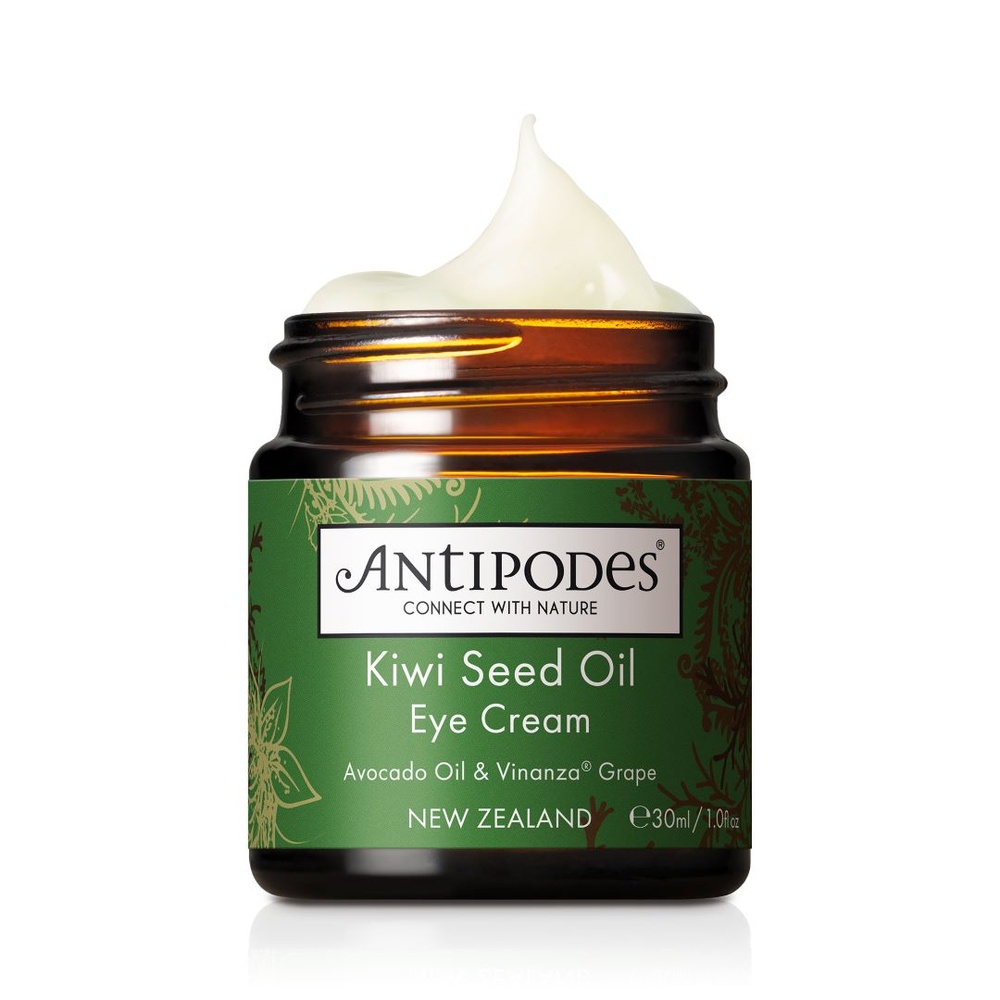 Antipodes Kiwi Seed Oil Contour Des Yeux À L'Huile De Kiwi Crème contour des yeux anti-âge aux extraits antioxydants