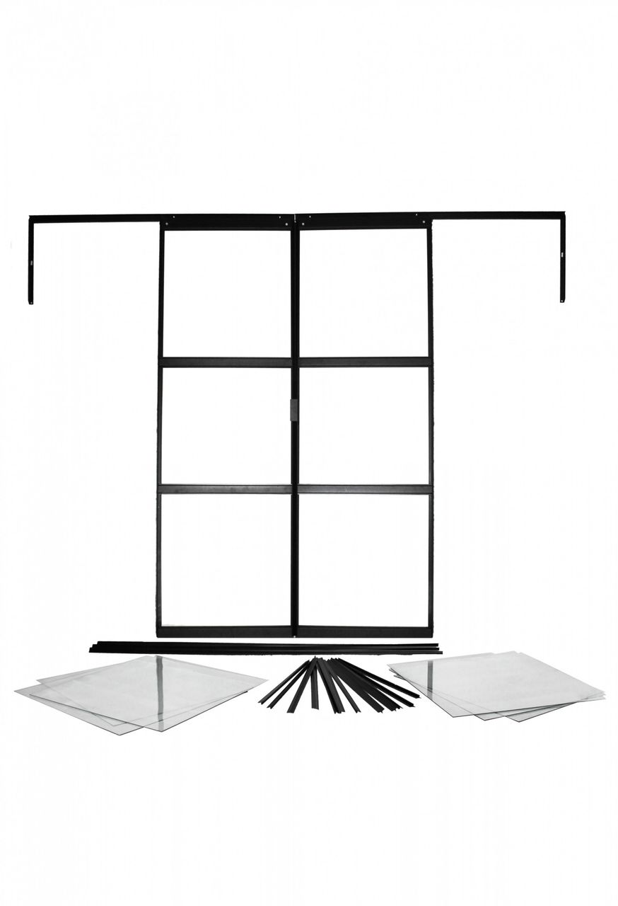 Vitavia Doppeltür-Set Sirius, schwarz