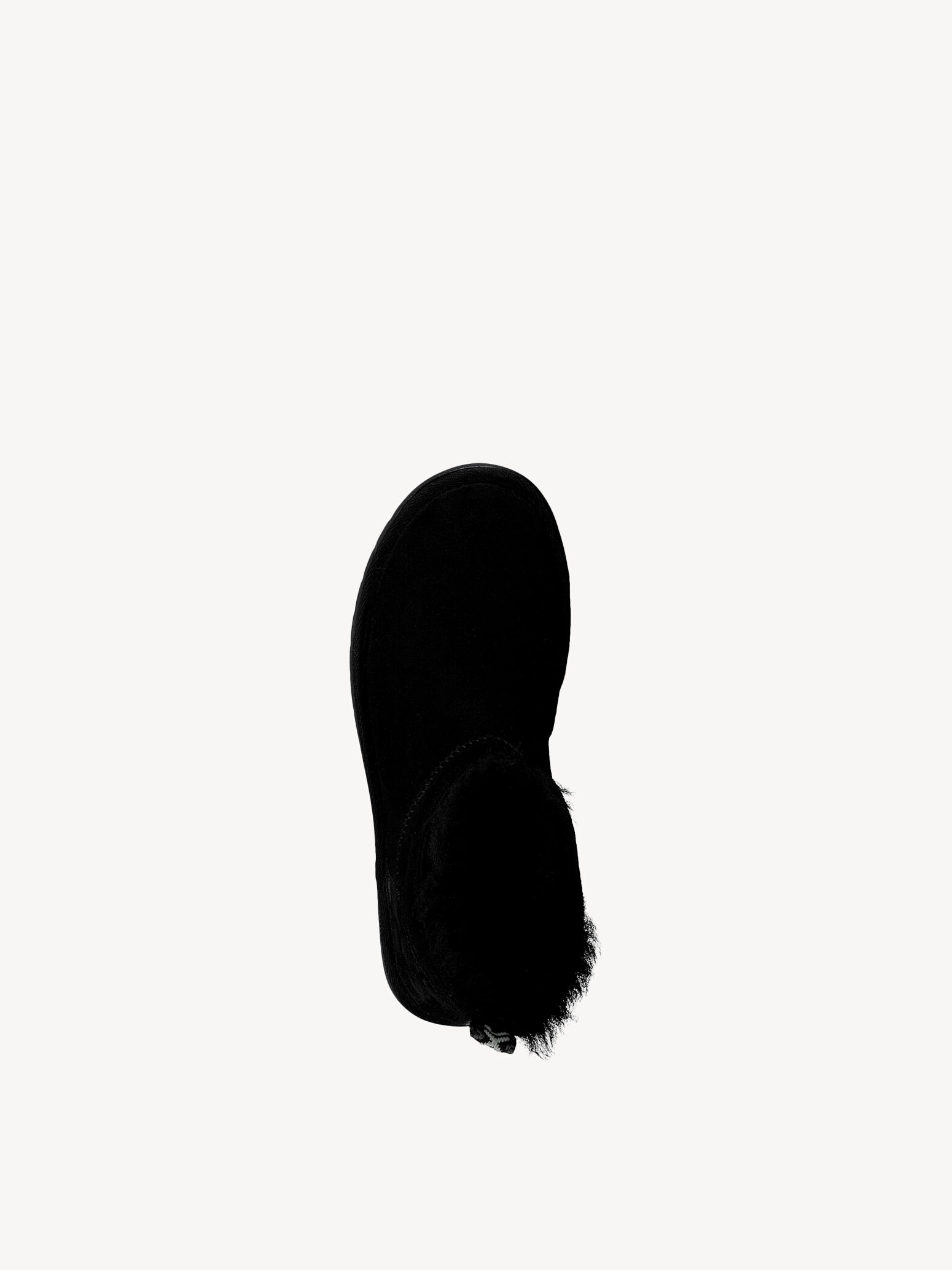 Bottine en cuir - noir doublure chaude
