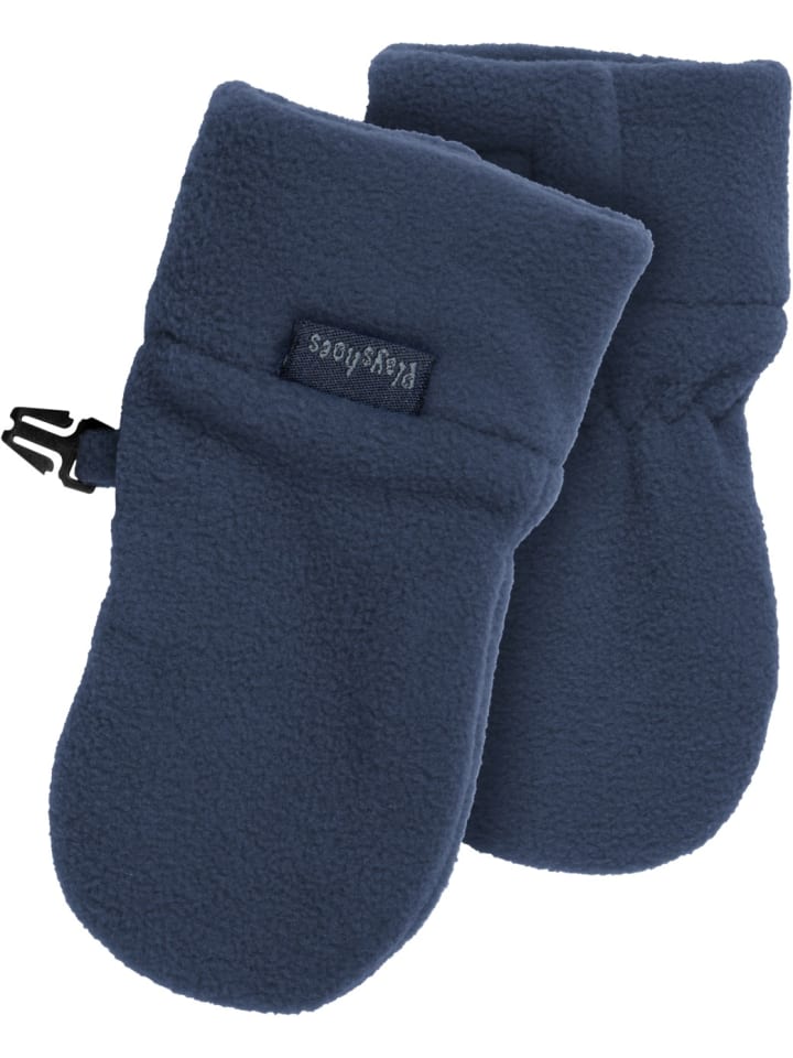 Playshoes Fleece-Baby-Fäustlinge  in Marine günstig kaufen