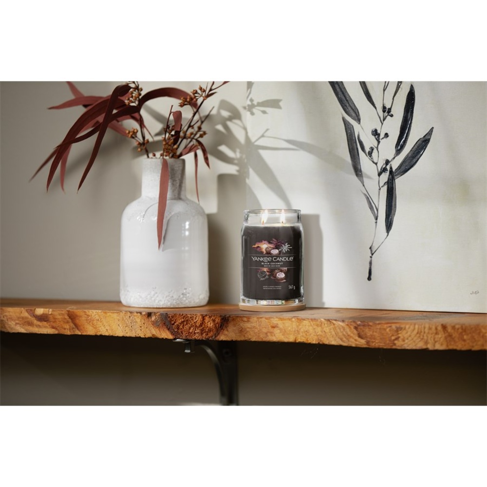 Yankee Candle Bougies parfumées Black Coconut Bougie