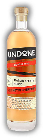 Undone No. 9 Italian Aperitif Type - Not Red Vermouth Undone No. 9 Italian Aperitif Type - Not Red Vermouth Alkoholfreie Alternative zu Spirituosen. 0,7	 Liter