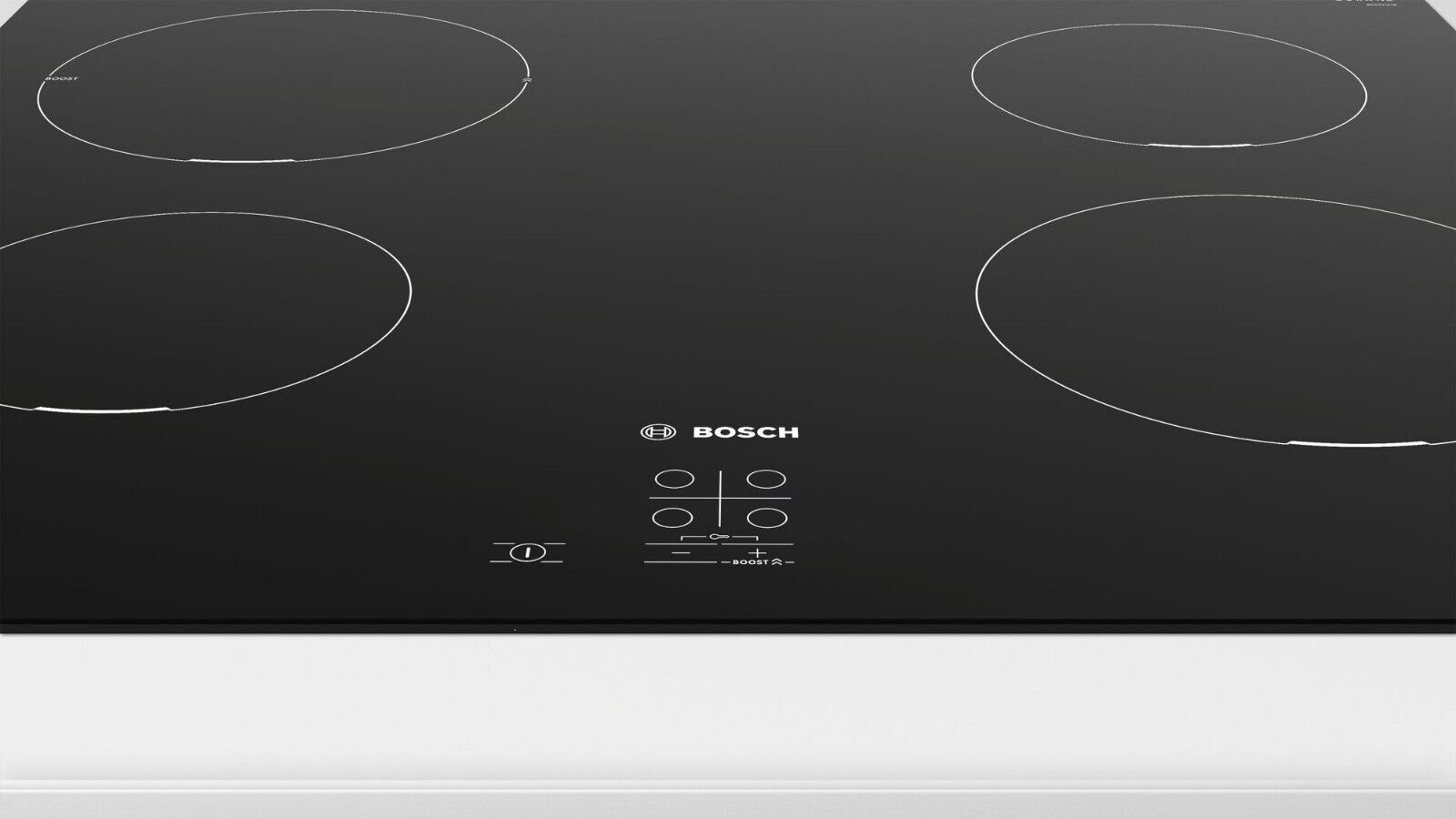 BOSCH Induktions Herd-Set Autark Einbau Backofen Silber und Kochfeld, 2-fach-Teleskopauszug, mit 2-fach-Teleskopauszug