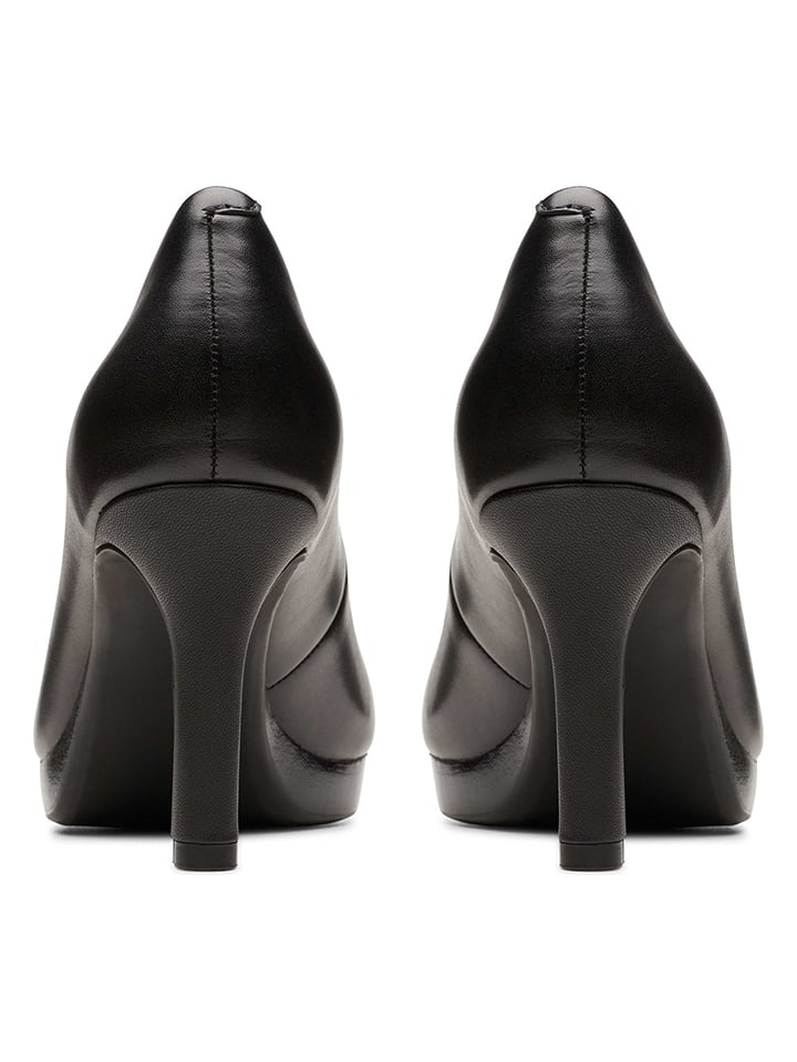 Clarks Leder-Pumps 