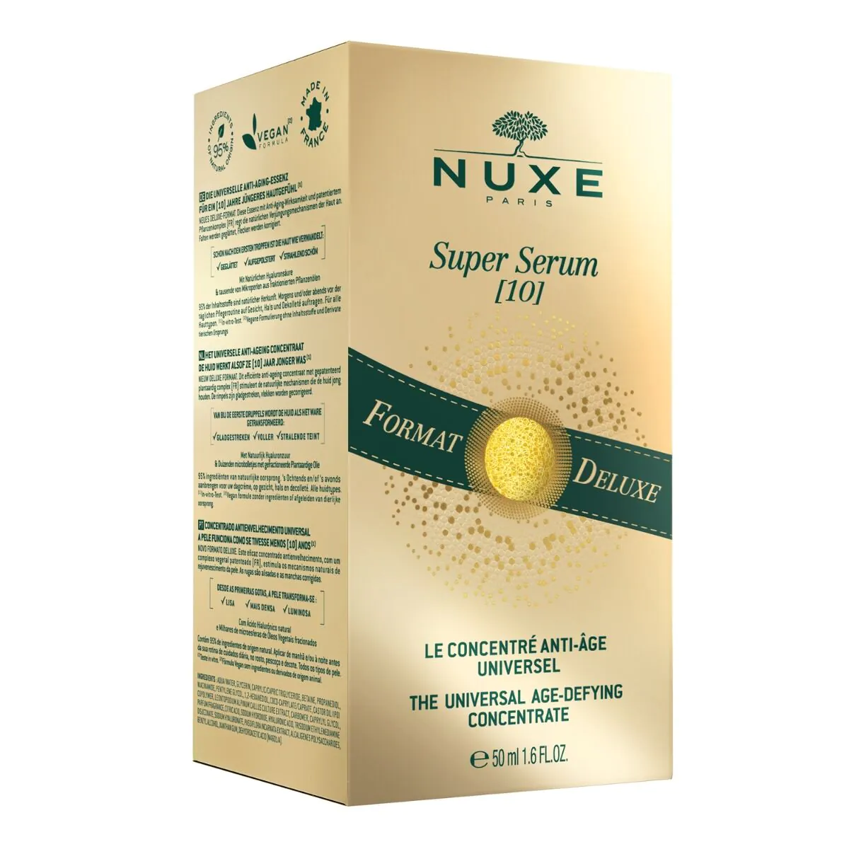 „Nuxe Super Serum 10“ universalus senėjimą stabdantis koncentratas