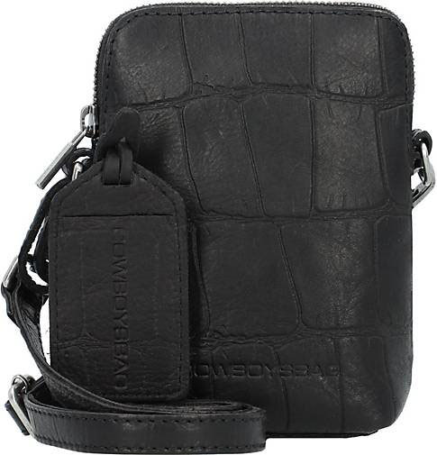 Cowboysbag Big Croco Brogan Handytasche Leder 9 cm