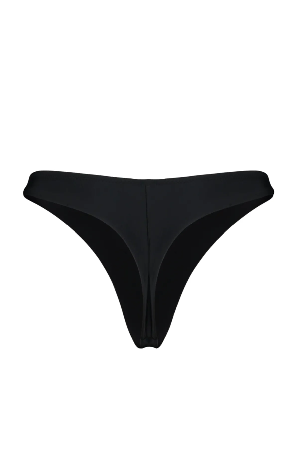 Trendyol Collection  Schwarze Tanga-Bikinihose TBESS24BA00130
