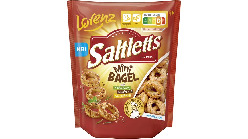 Saltletts Mini Bagel 100 g