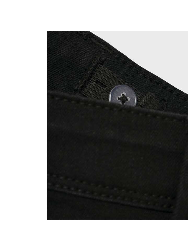 name it Jeans Schlaghose in Schwarz günstig kaufen