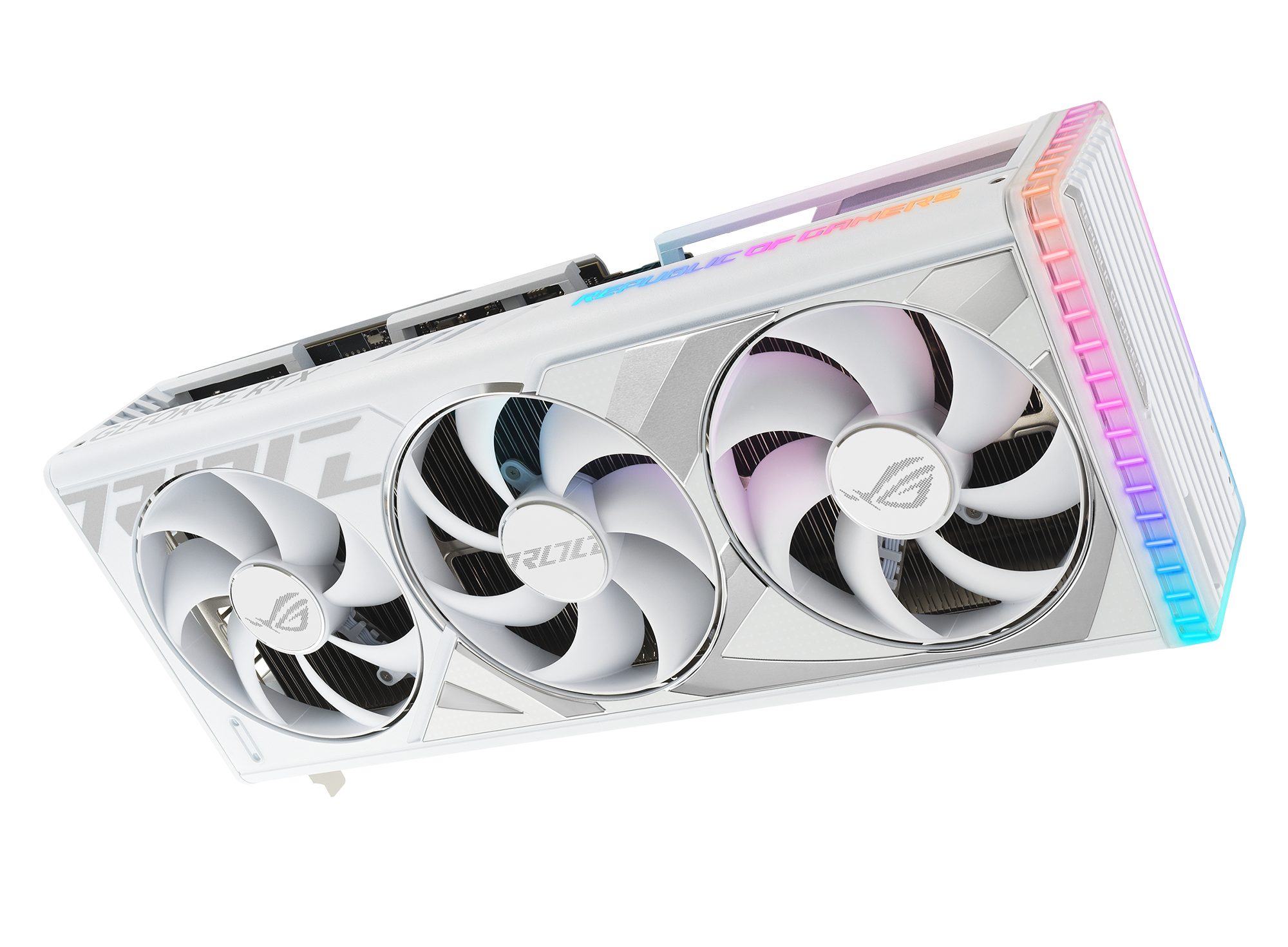 Asus ROG-STRIX-RTX4080-O16G-WHITE Grafikkarte (16 GB, GDDR6X)