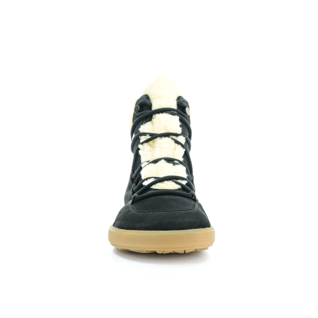 Be Lenka Bliss Black schwarze Winterbarfußschuhe