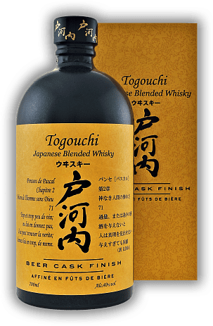 Togouchi Japanes Blended Whisky Beer Cask Finish Togouchi Japanes Blended Whisky Beer Cask Finish  0,7	 Liter - Vol 40%