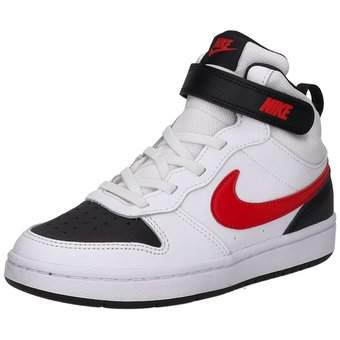 Nike Court Borough Mid 2 Sneaker in weiß