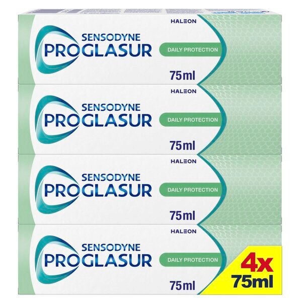 Sensodyne Proglasur Daily Protection Multi-Action Tandpasta 4 x 75ml