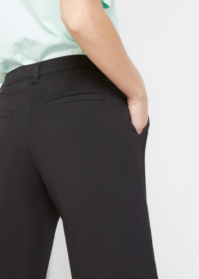 Weite Twill-Shorts