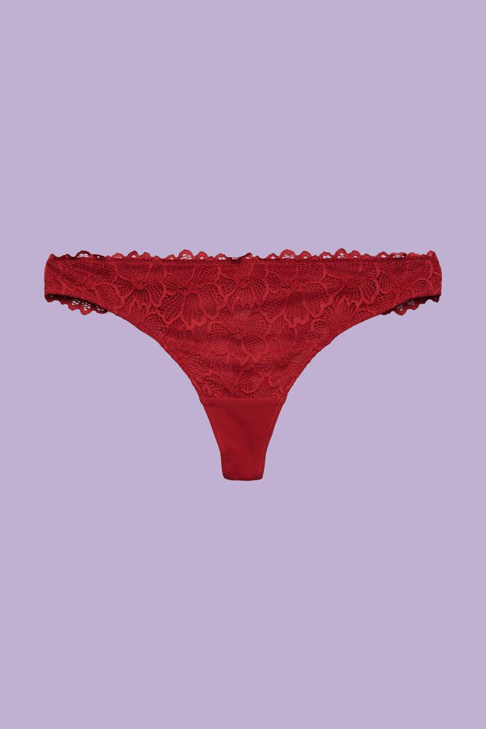 String aus floraler Spitze