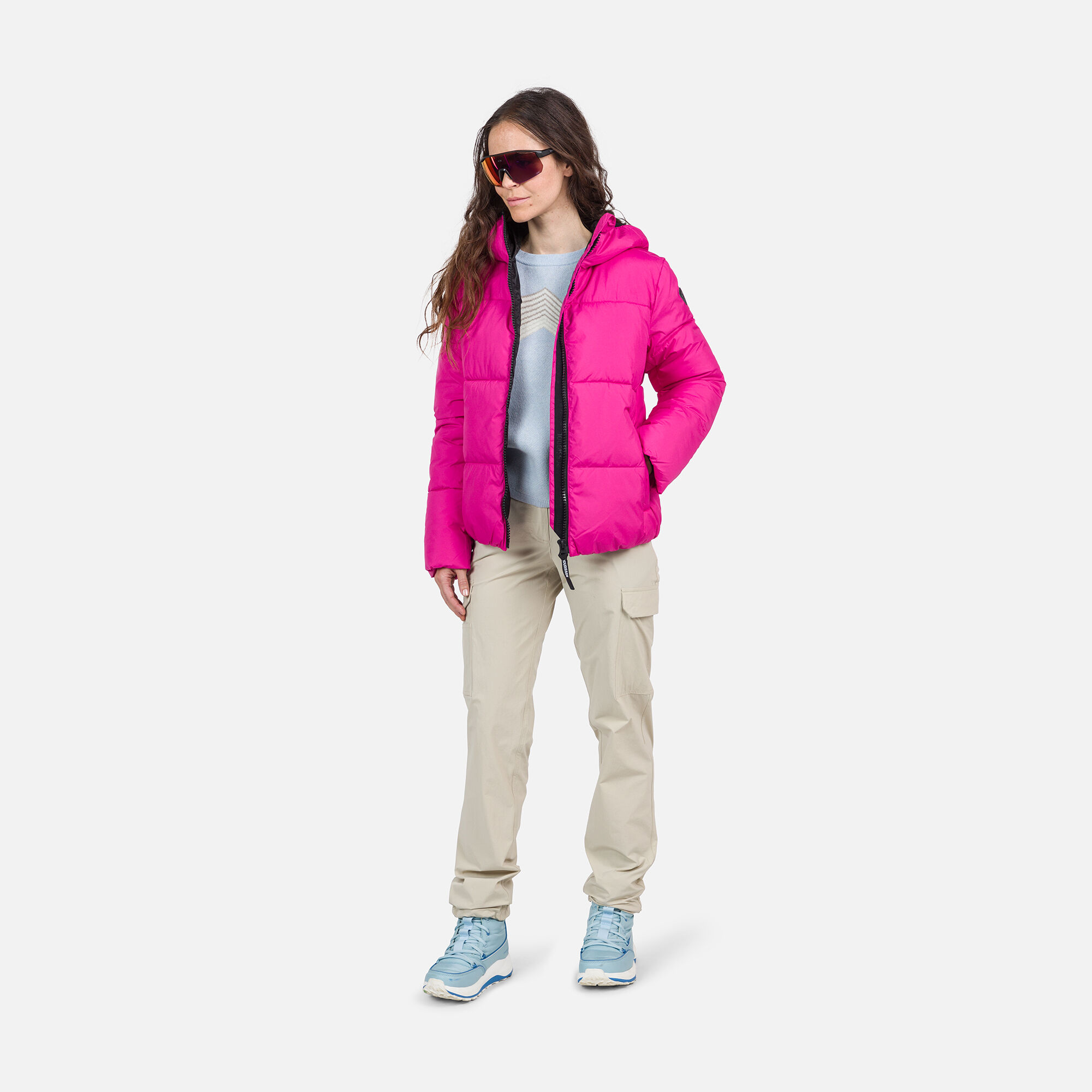 Doudoune à capuche Puffy femme