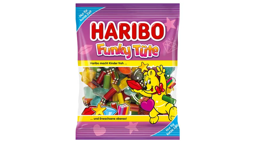 Haribo Fruchtgummi Funky Tüte 175 g