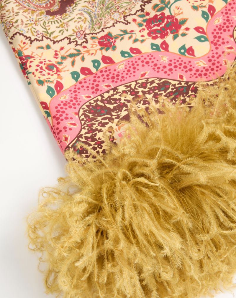 Kort silkekjole Shappe Voyage Imaginaire Paisley